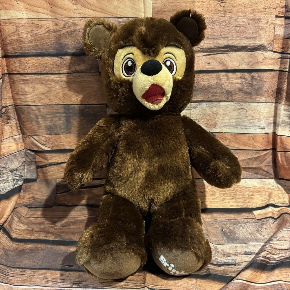 Build A Bear Workshop Brinley Bear Plush Stuffed Animal Brown 2022 Great Wolf